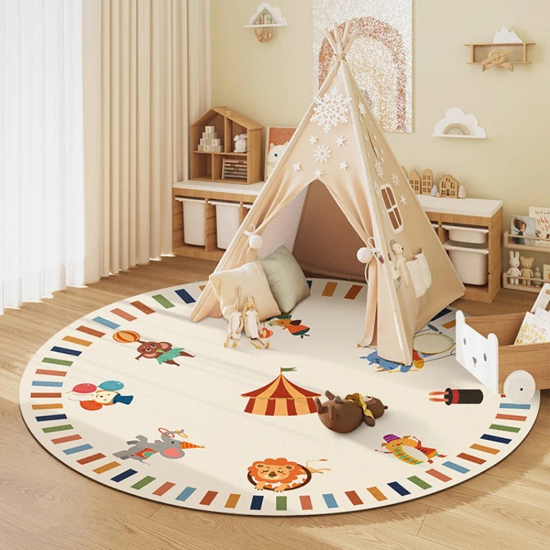 Tapis-Chambre-Enfant-Rond--drole